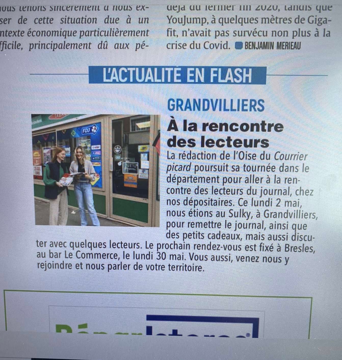 Rencontres lecteurs — Grandvilliers, Oise