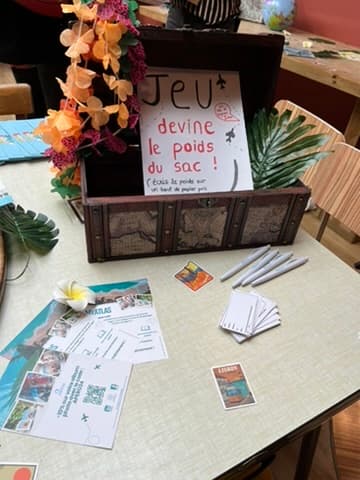 Animation stand — jeu concours MyAtlas