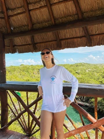 Marie au cénote — jungle mexicaine, t-shirt Xaman