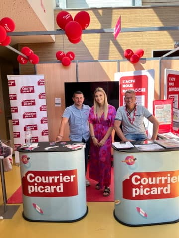 Stand Courrier Picard — Foire Exposition de Picardie